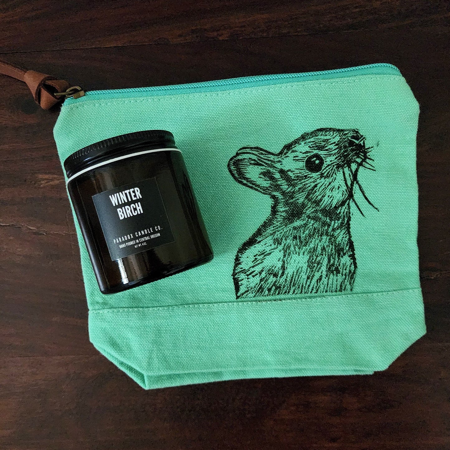 Clearout Sale Bundle: Paradox Candle Co. Candle and Notions Pouch