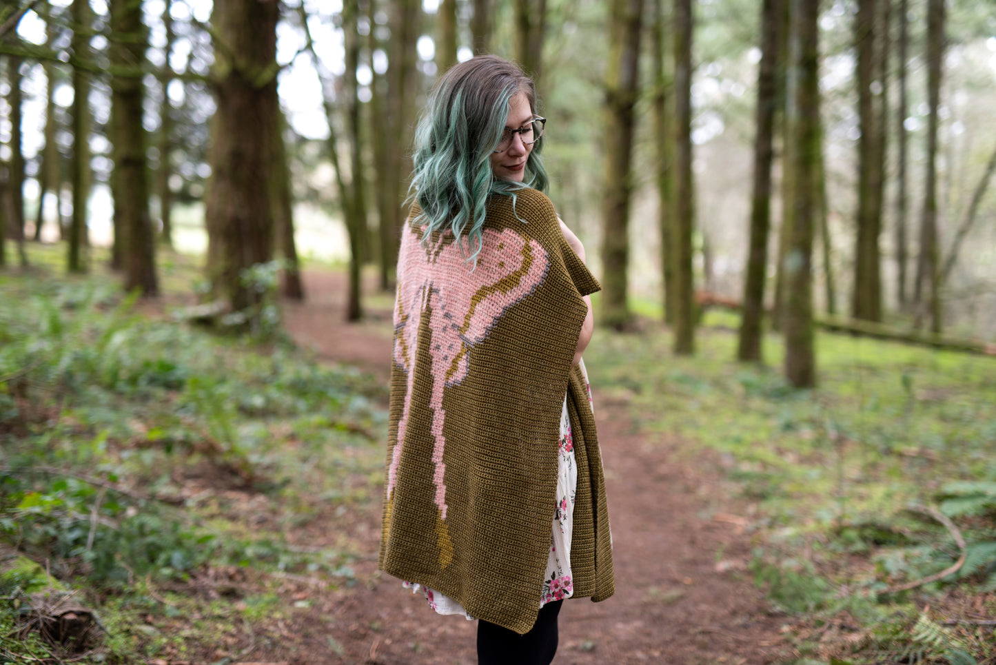 Crochet Pattern: The Silk Moth Ruana