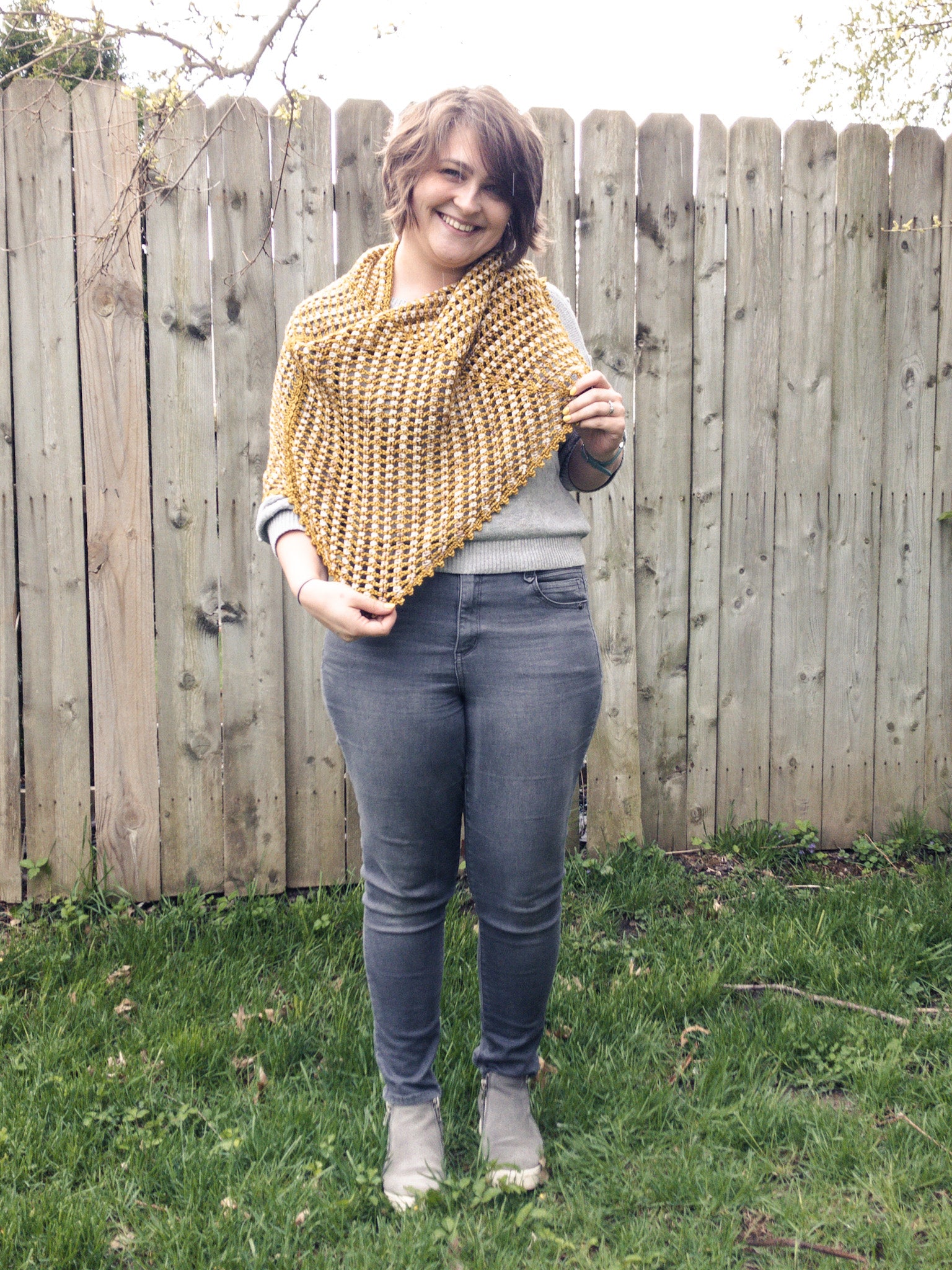 PRE-ORDER: You are Strong Shawl Kit (Crochet)