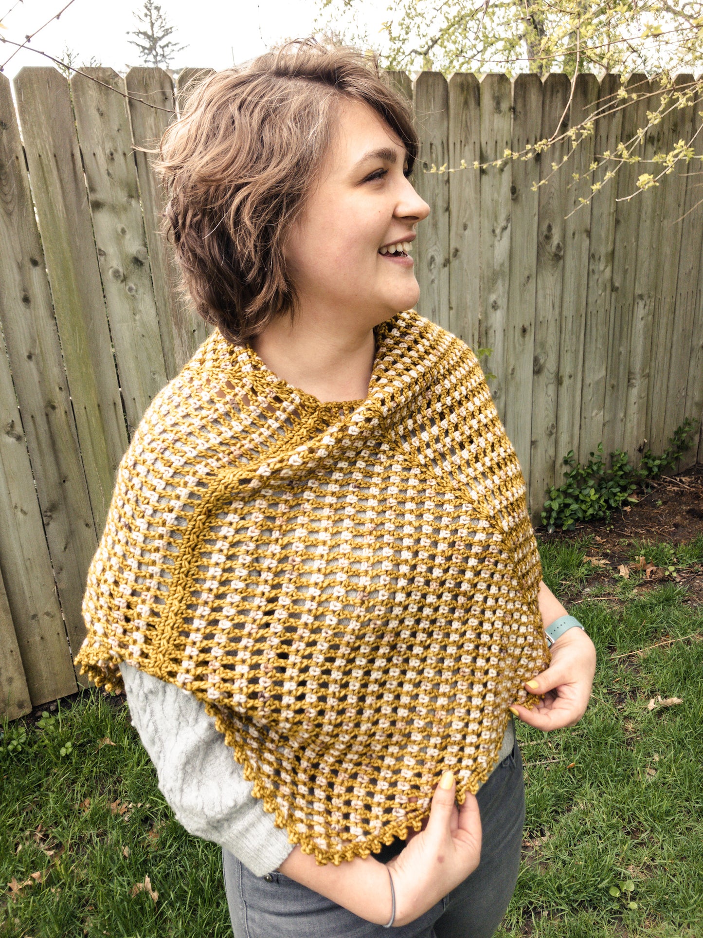 PRE-ORDER: You are Strong Shawl Kit (Crochet)