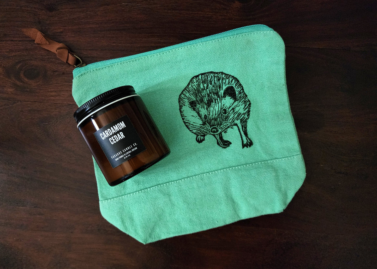 Clearout Sale Bundle: Paradox Candle Co. Candle and Notions Pouch