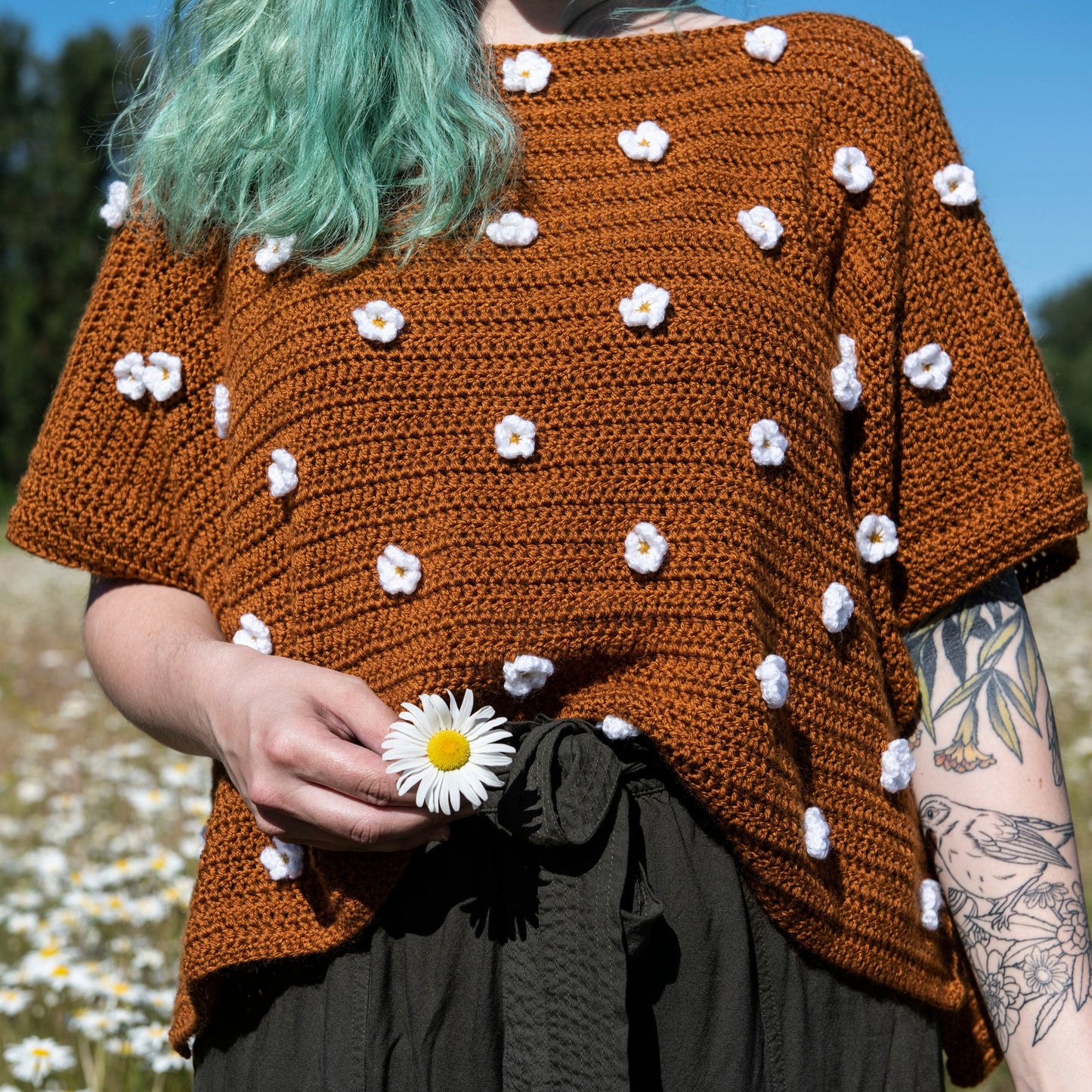 Crochet Pattern: The Daisy Chain Tee
