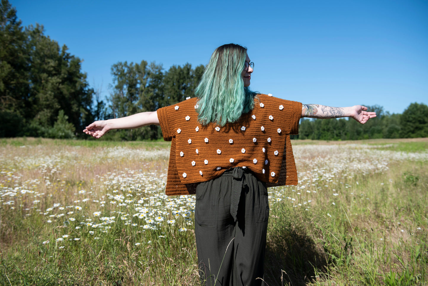 Crochet Pattern: The Daisy Chain Tee