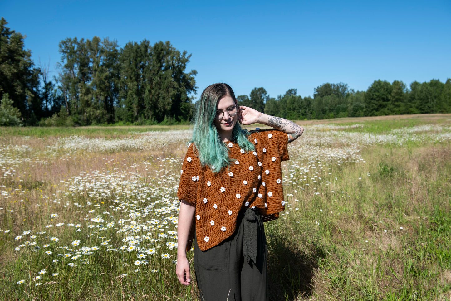 Crochet Pattern: The Daisy Chain Tee