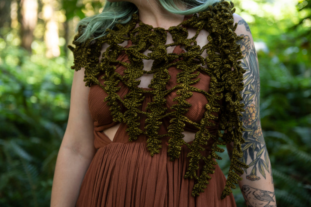 Crochet Pattern: The Pinna Shawl