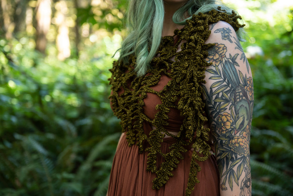 Crochet Pattern: The Pinna Shawl