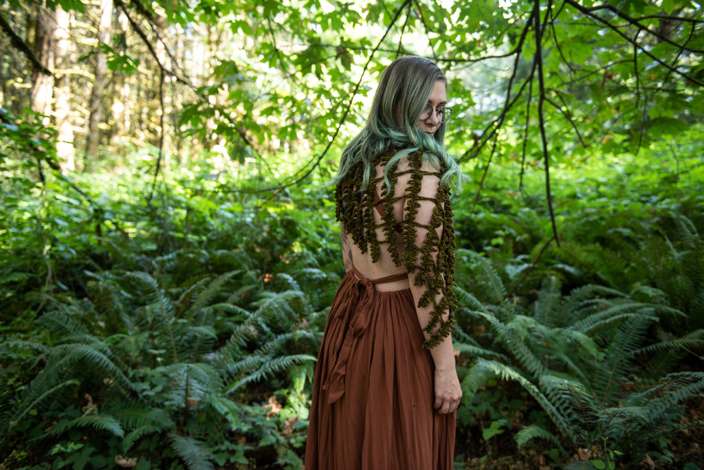 Crochet Pattern: The Pinna Shawl