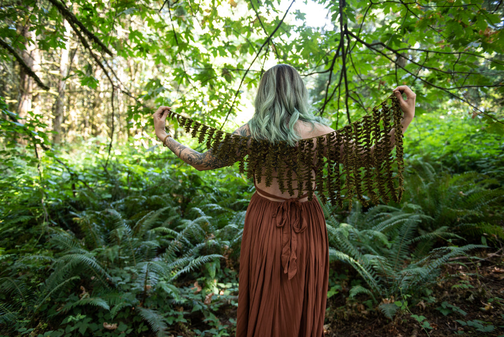 Crochet Pattern: The Pinna Shawl