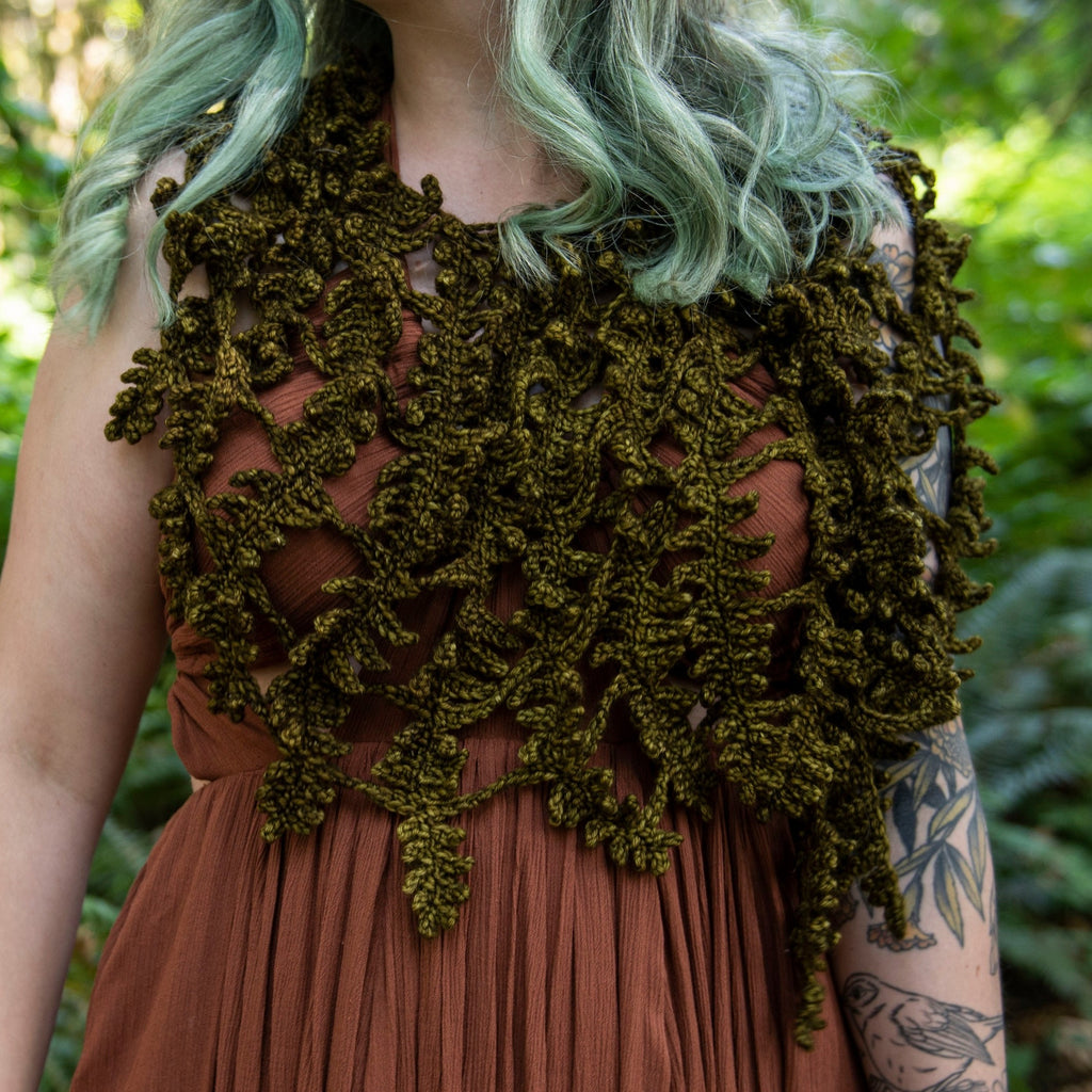 Crochet Pattern: The Pinna Shawl