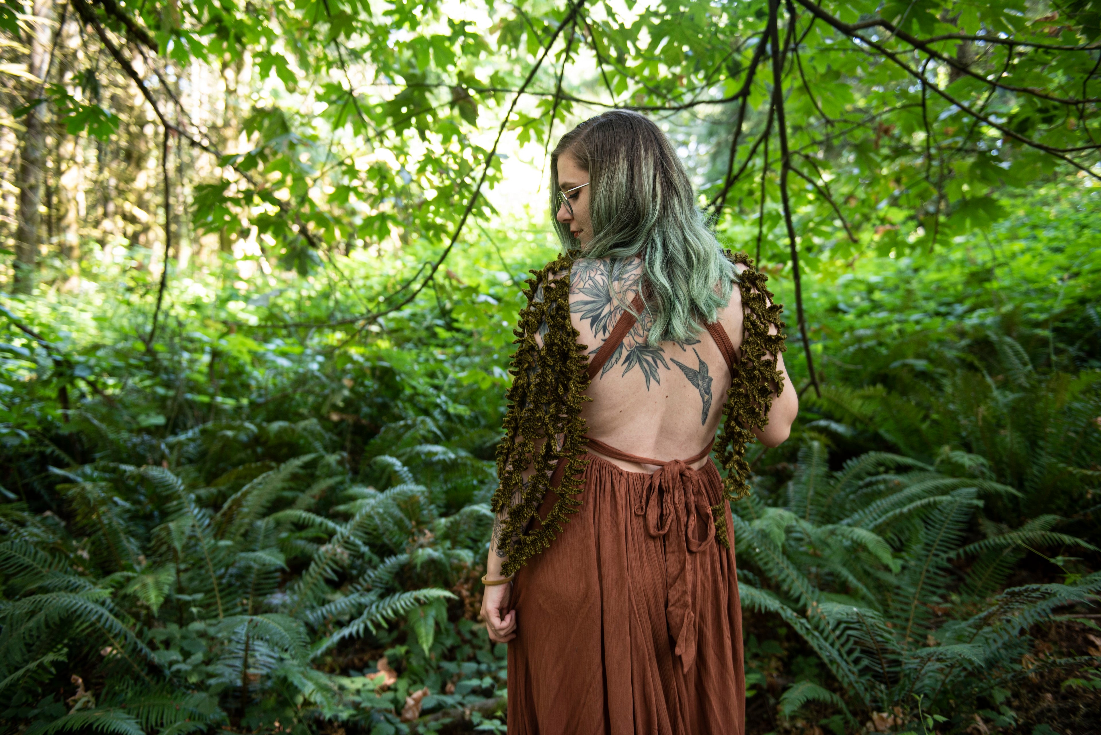 Crochet Pattern: The Pinna Shawl