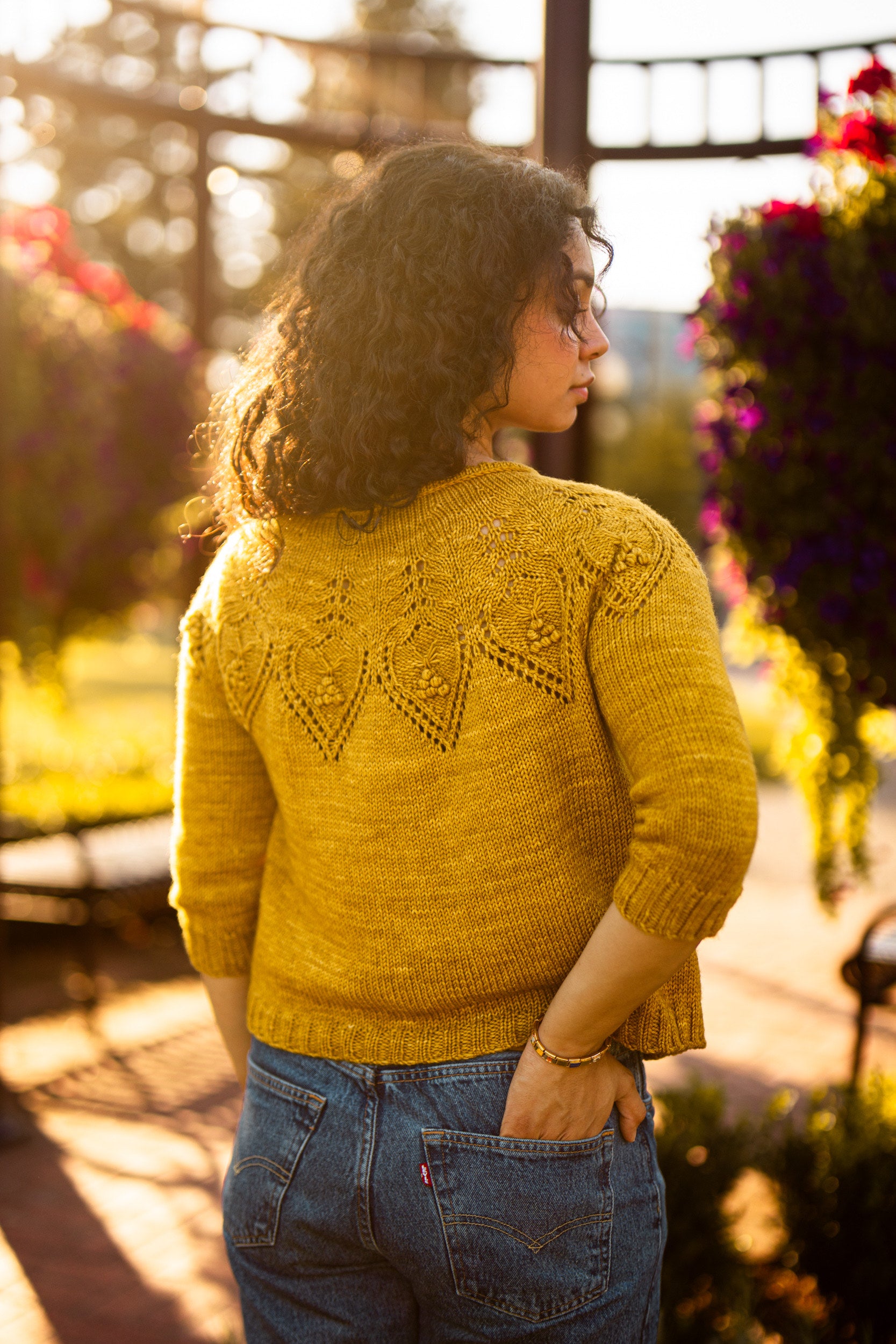 Flower Child Cardigan Kit (Knit)
