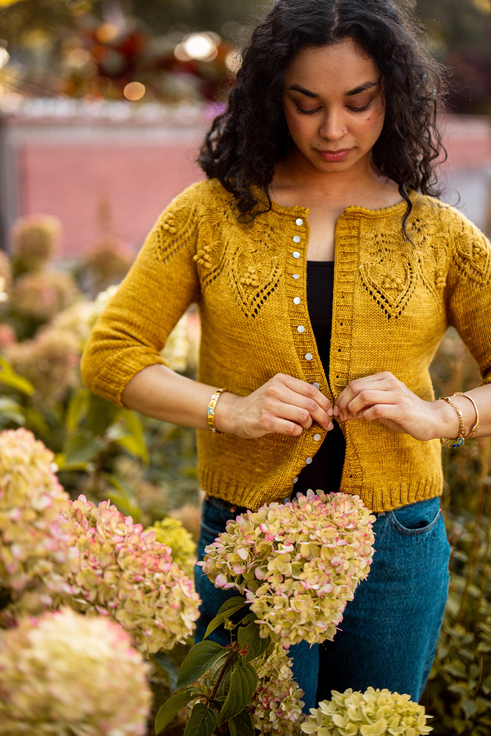 Flower Child Cardigan Kit (Knit)