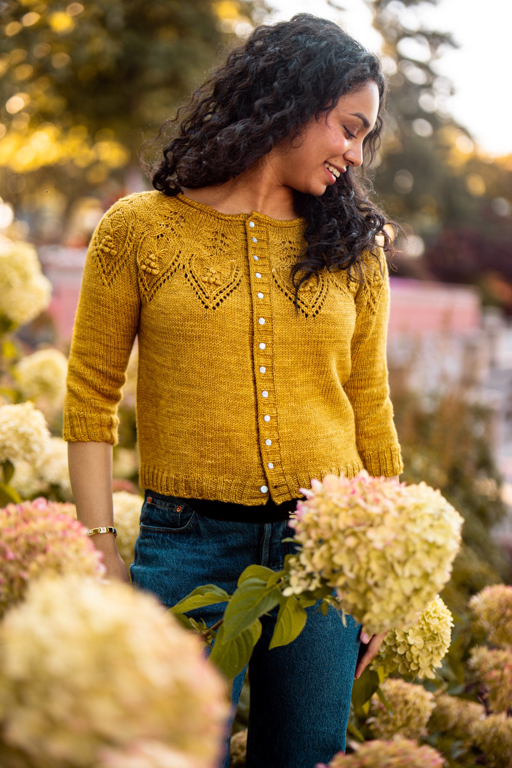 Flower Child Cardigan Kit (Knit)