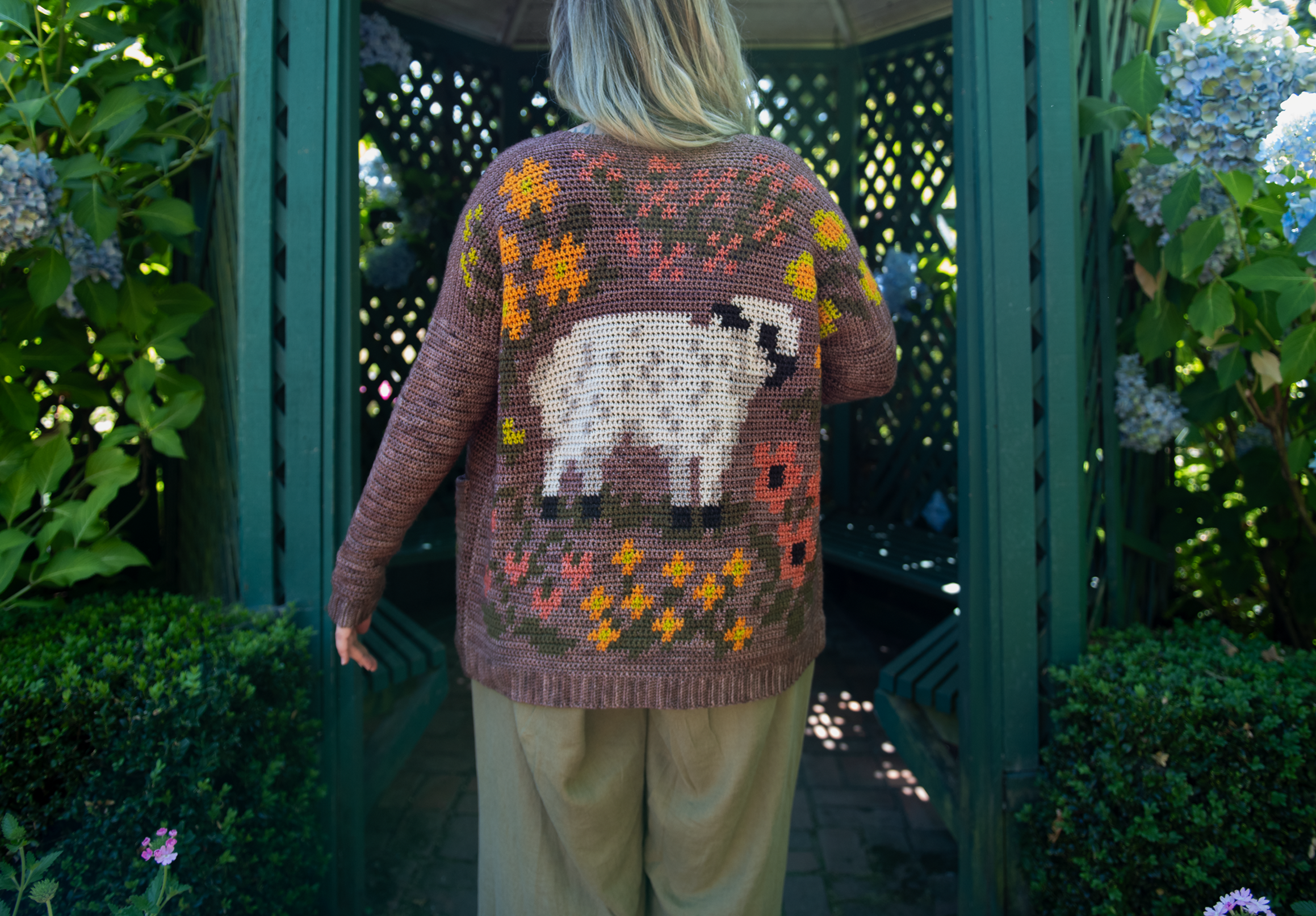 Crochet Pattern: The Sheepestry Cardigan