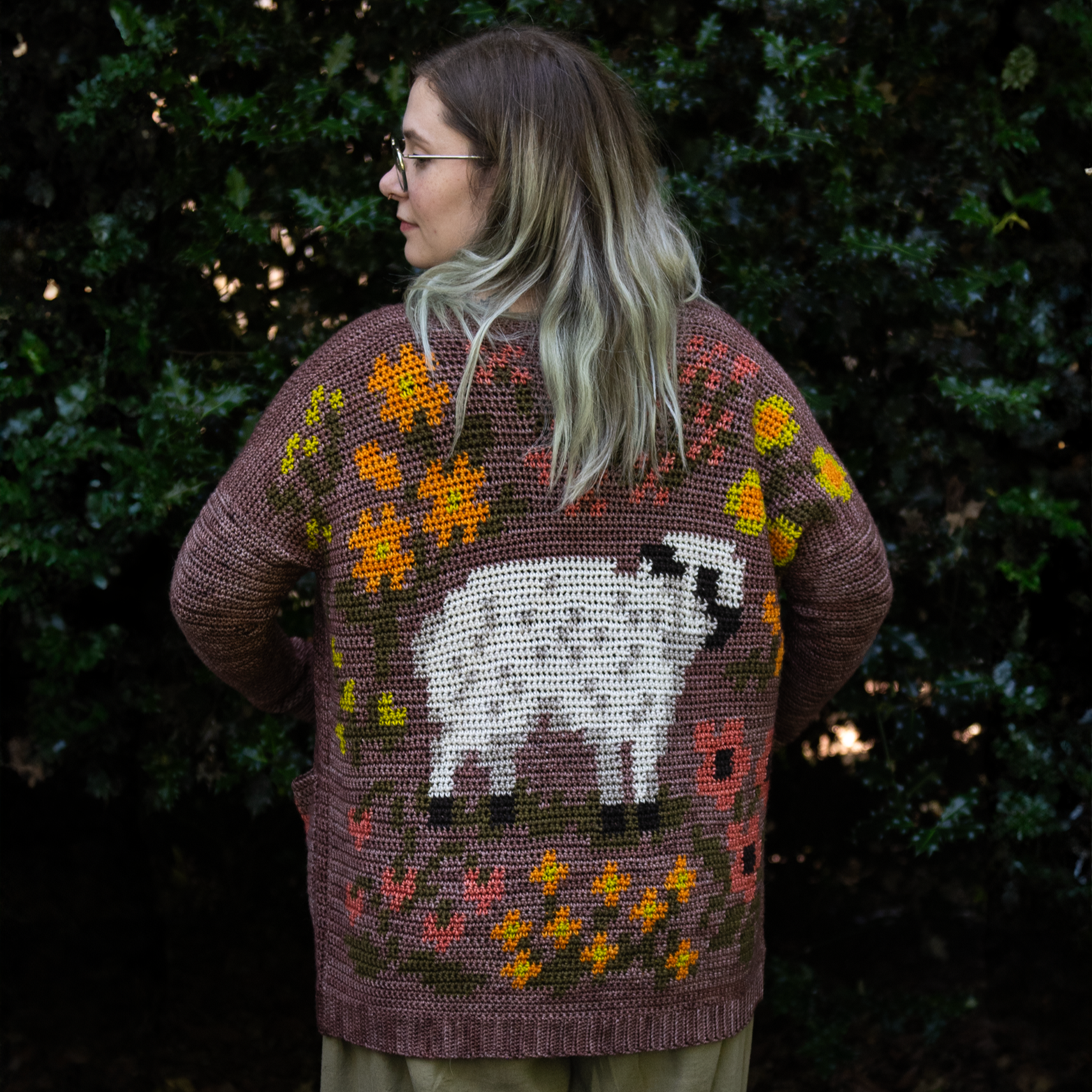 Crochet Pattern: The Sheepestry Cardigan