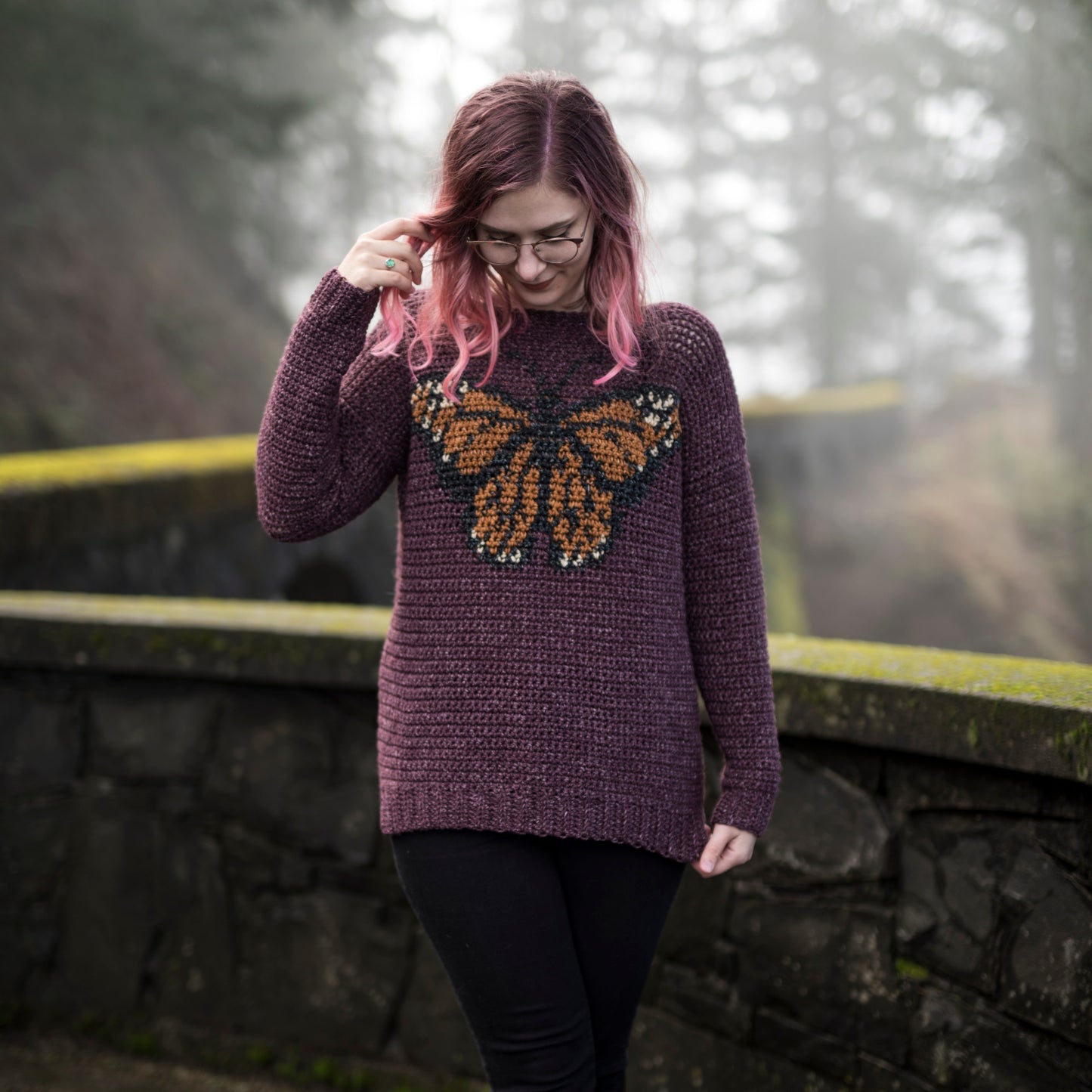 Crochet Pattern: The Monarch Sweater