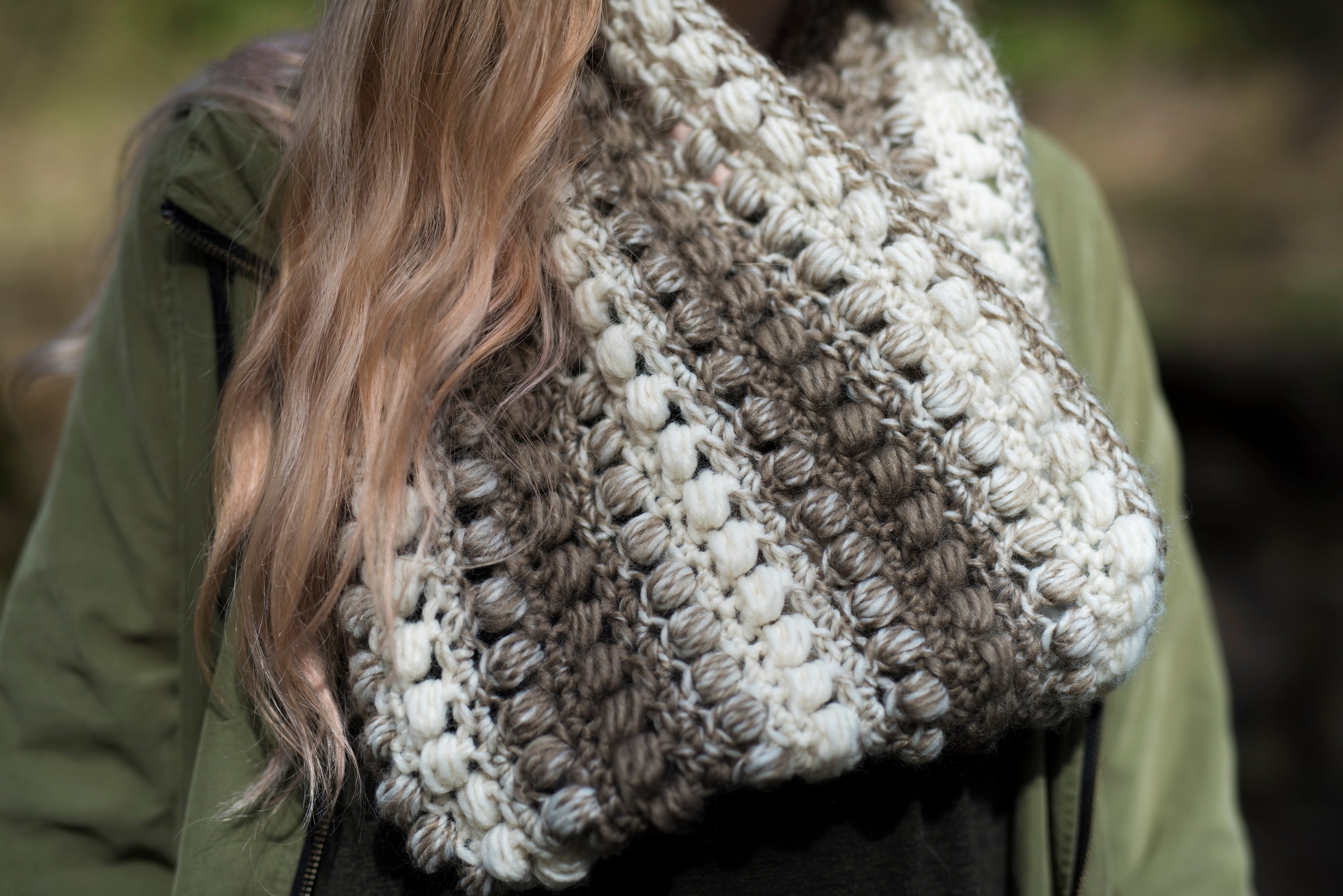 Crochet Pattern: The Wren Infinity Scarf