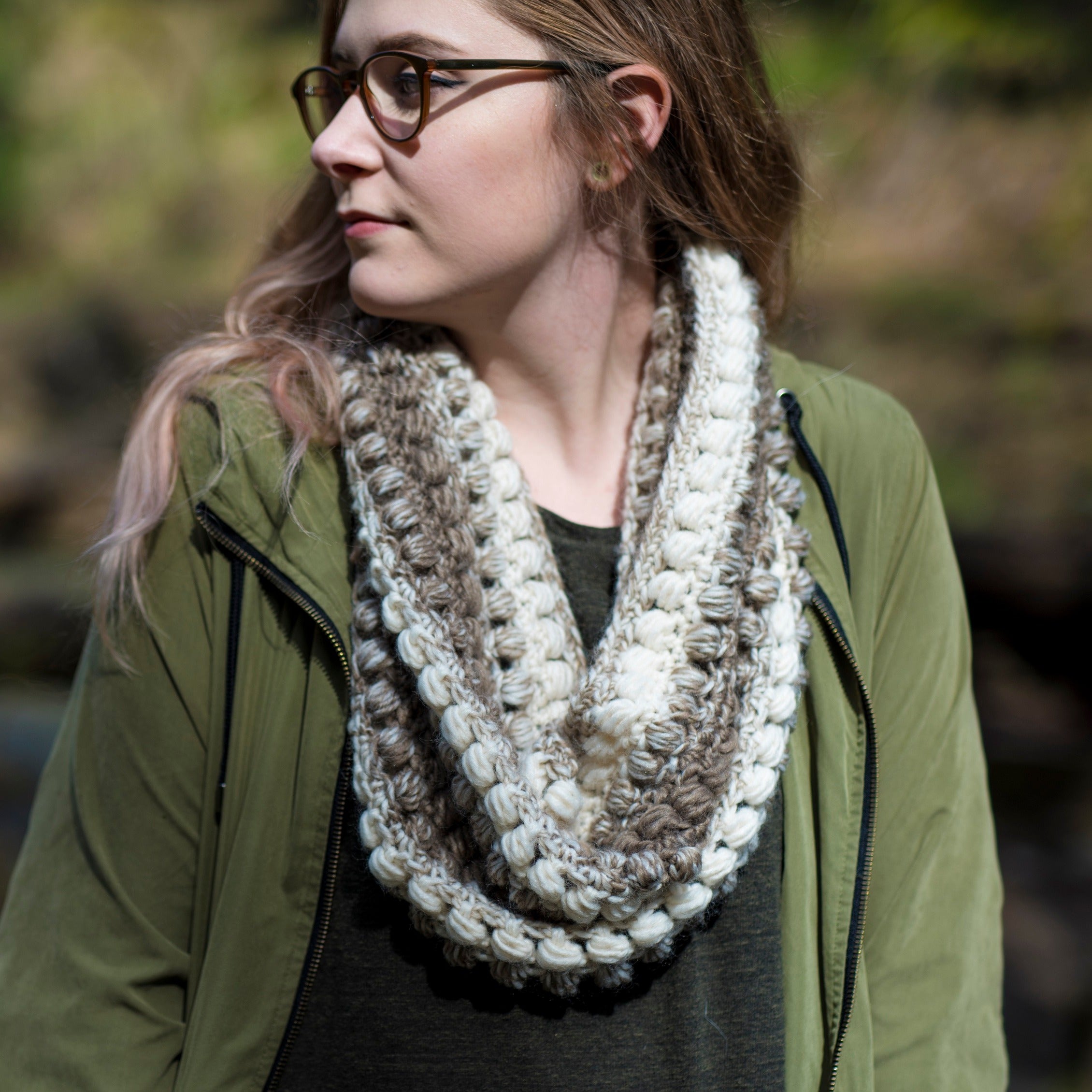 Crochet Pattern: The Wren Infinity Scarf
