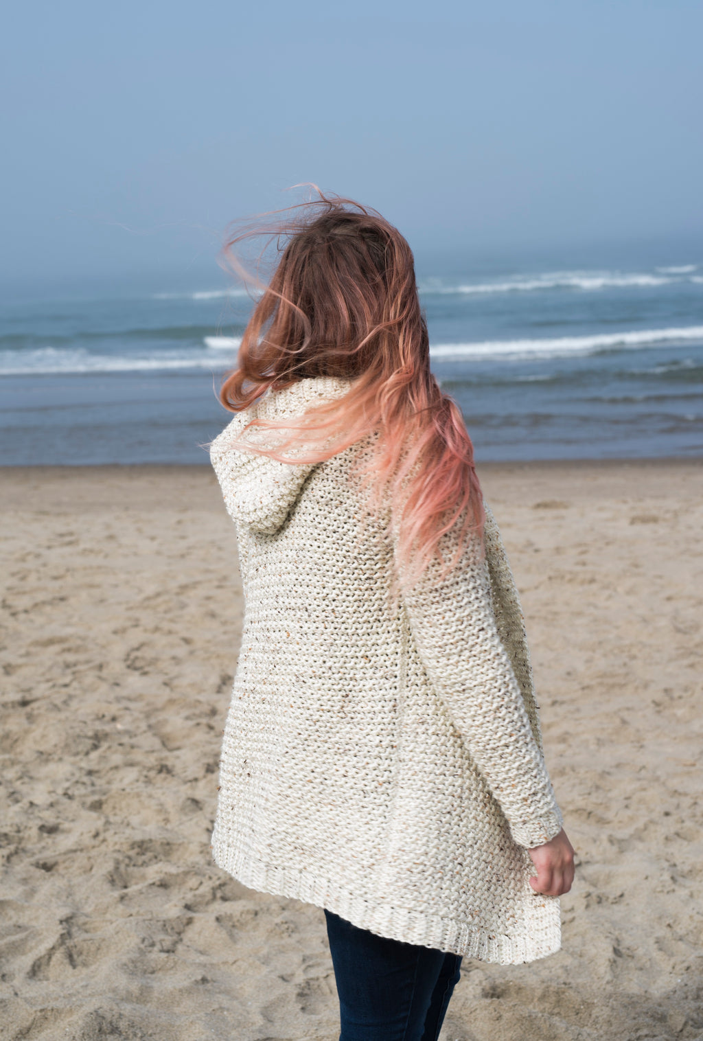 Crochet Pattern: The Albatross Hooded Cardigan