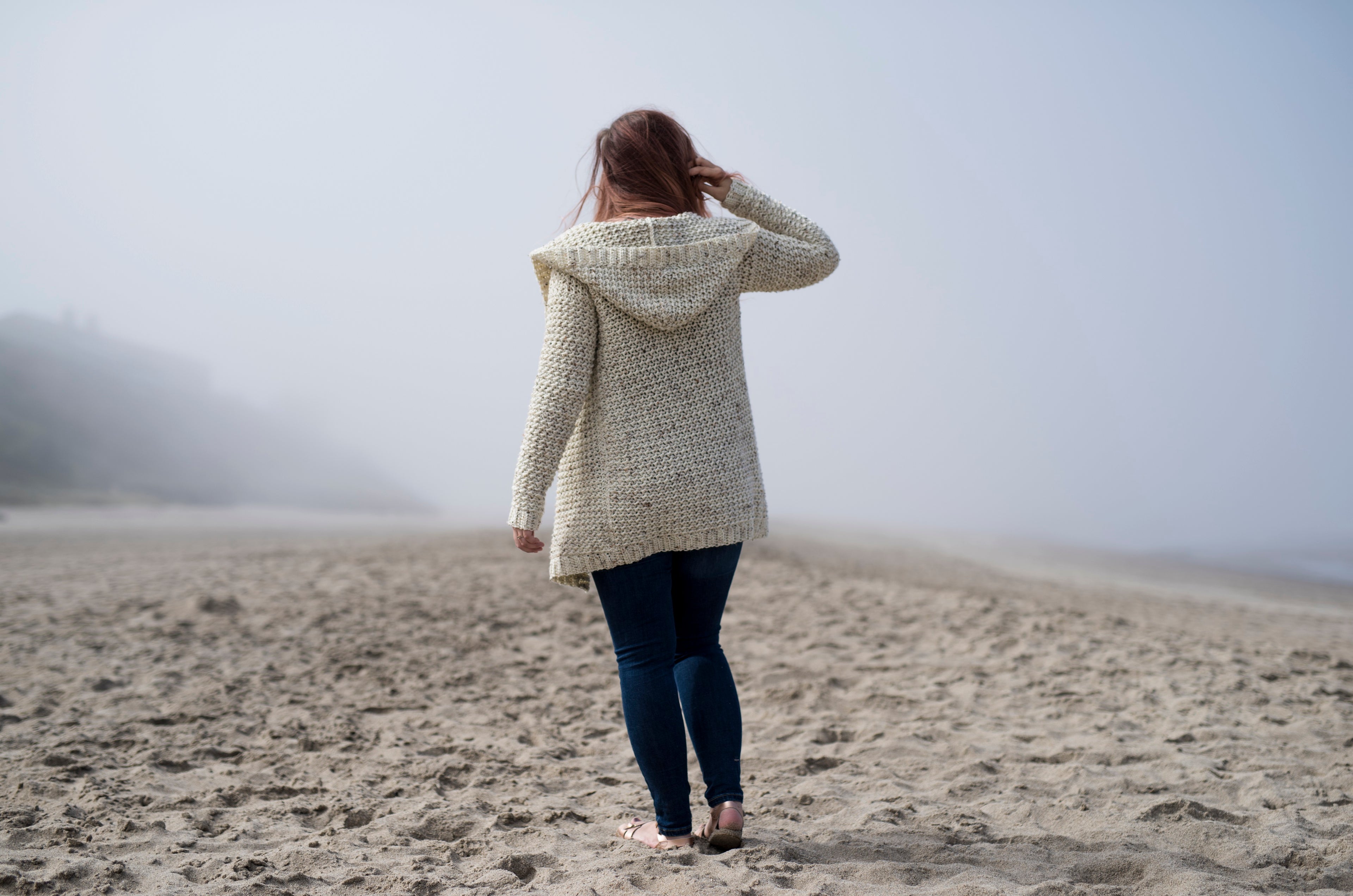 Crochet Pattern: The Albatross Hooded Cardigan