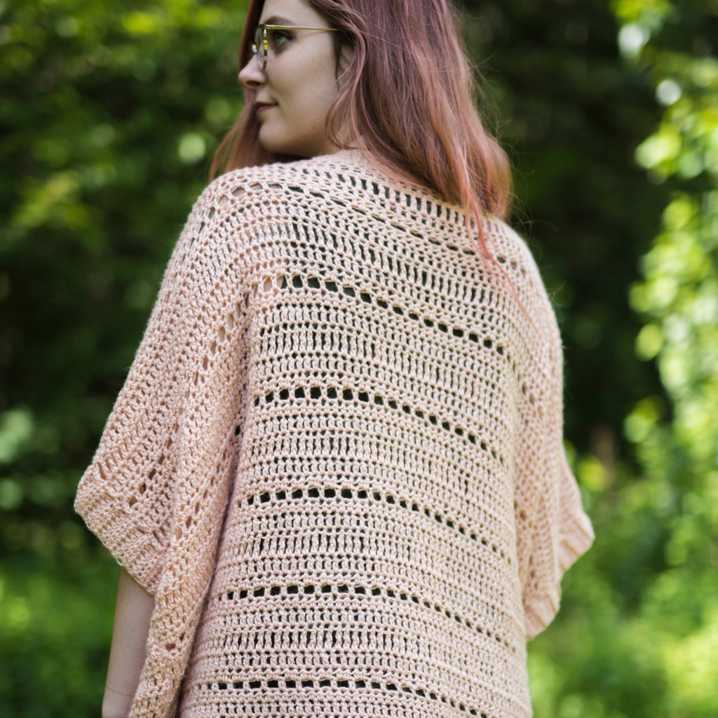 Crochet Pattern: The Rosefinch Cardigan