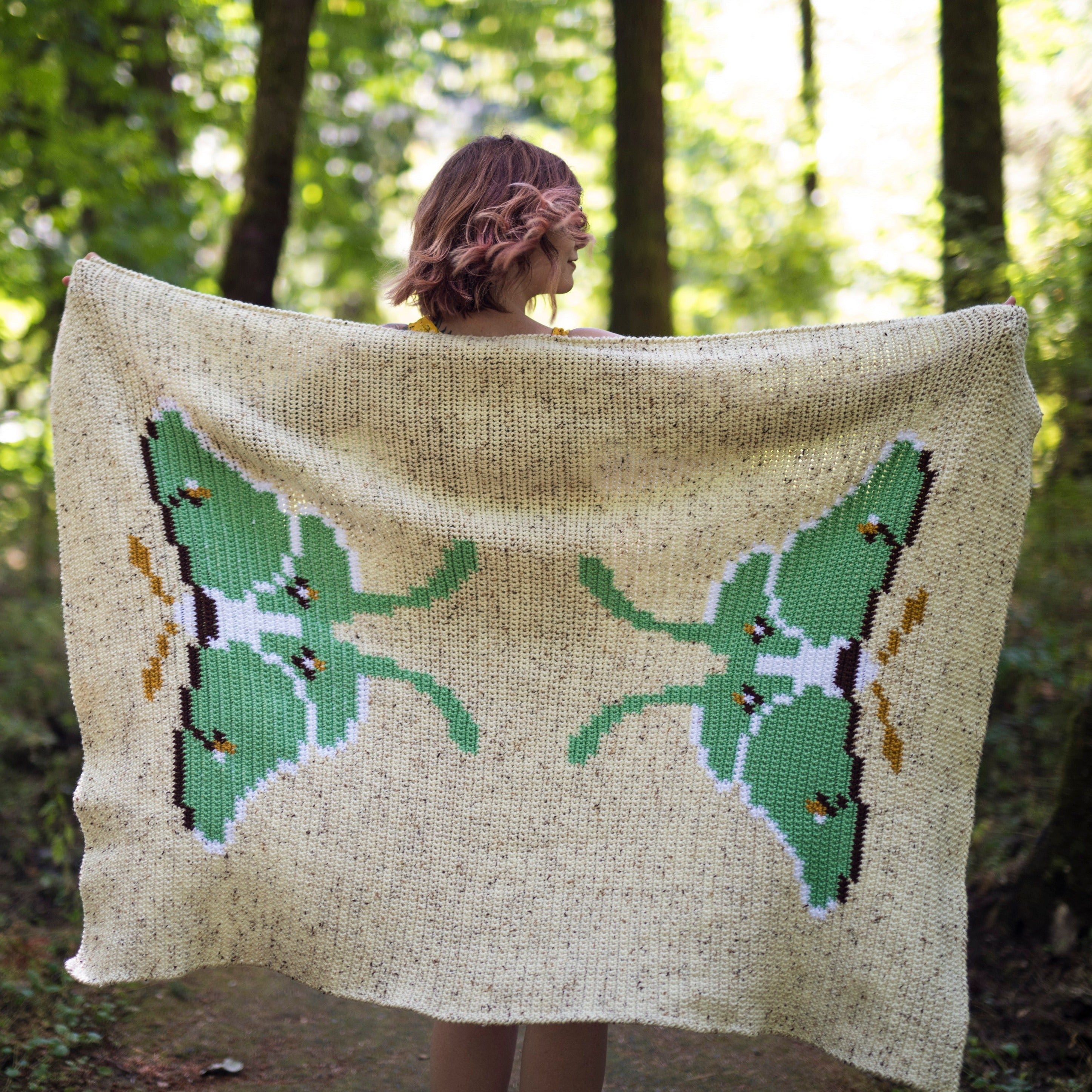 Crochet Pattern: The Luna Blanket