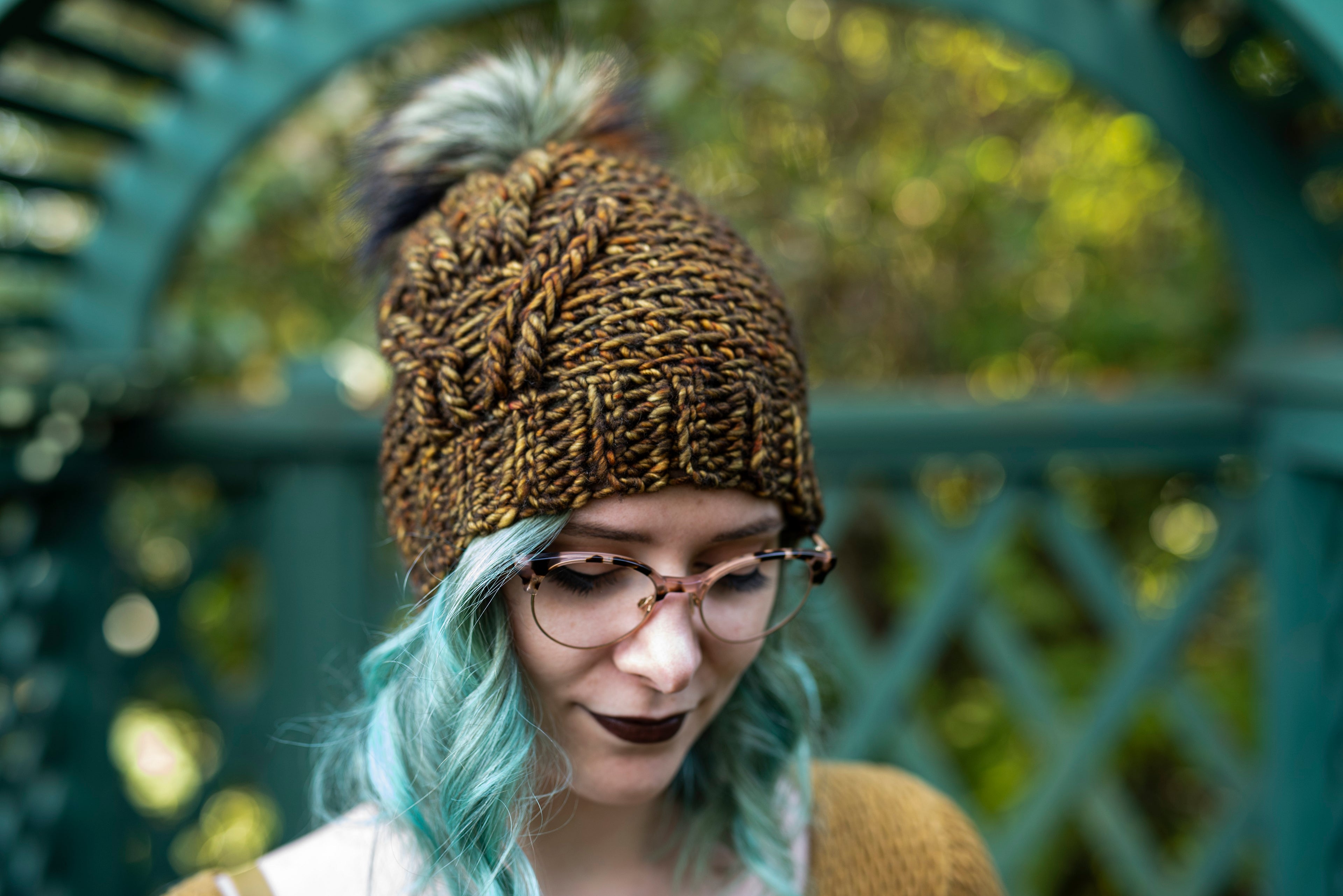 Crochet Pattern: The Bird Tracks Beanie