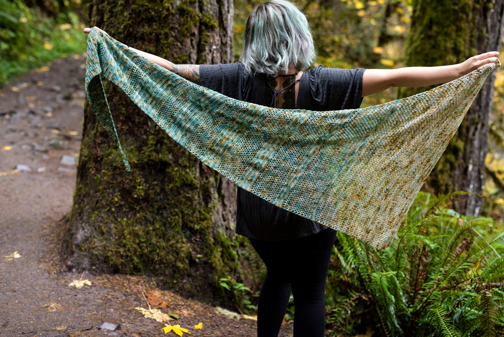 Crochet Pattern: The Bunting Shawl