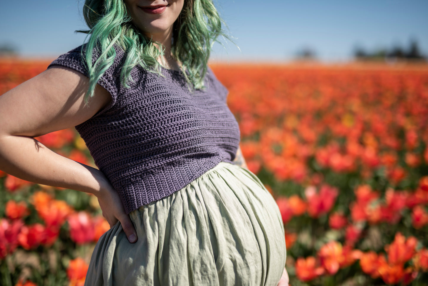 Crochet Pattern: The Chickadee Crop