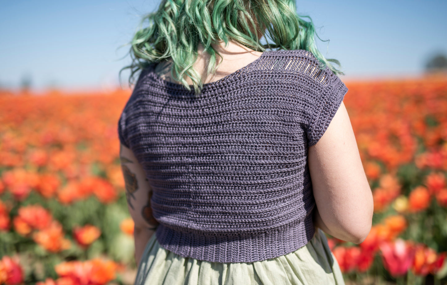 Crochet Pattern: The Chickadee Crop