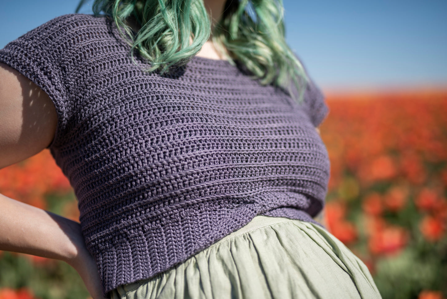 Crochet Pattern: The Chickadee Crop