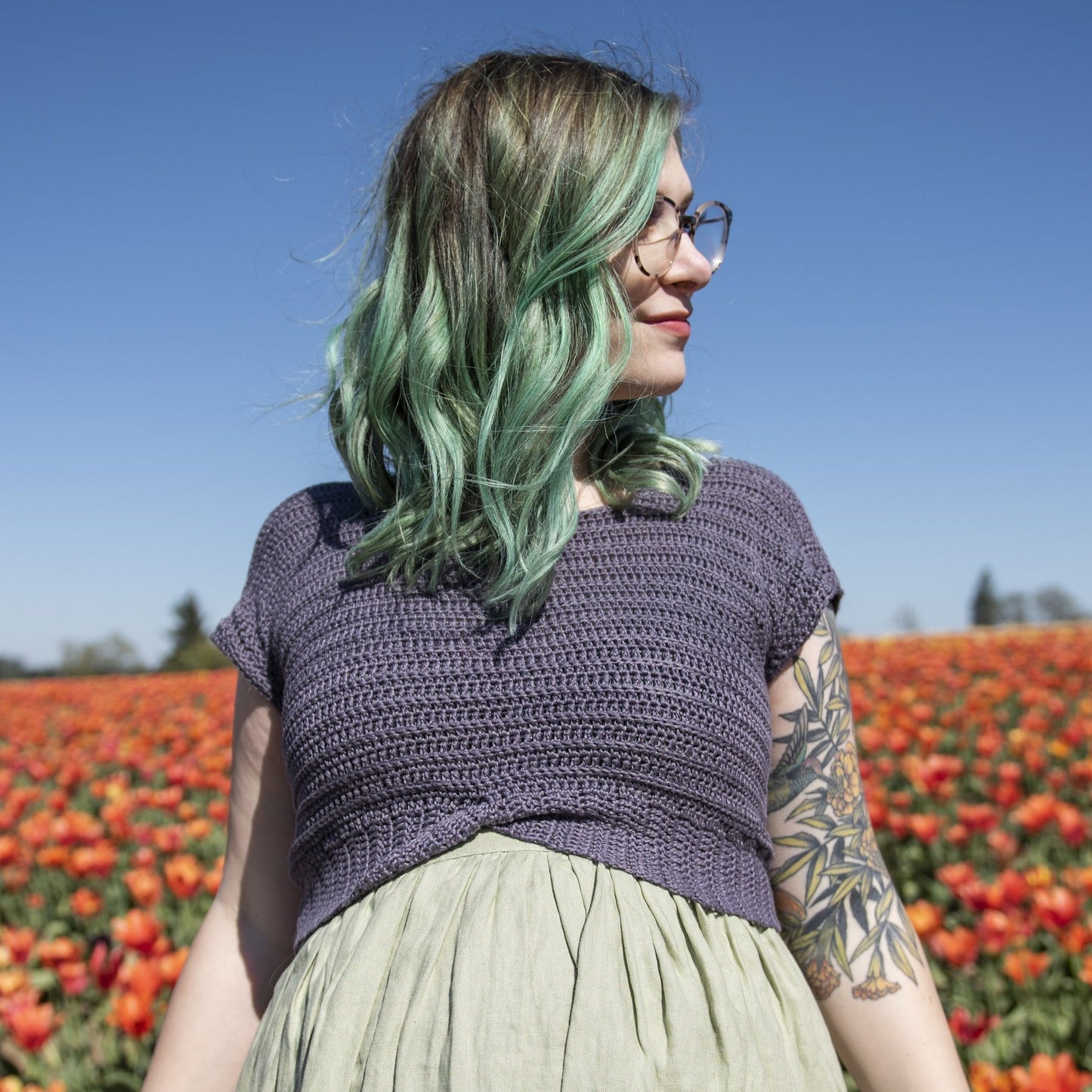 Crochet Pattern: The Chickadee Crop