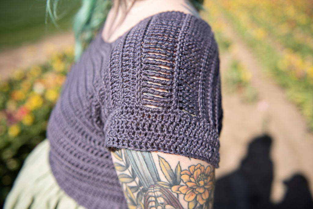 Crochet Pattern: The Chickadee Crop