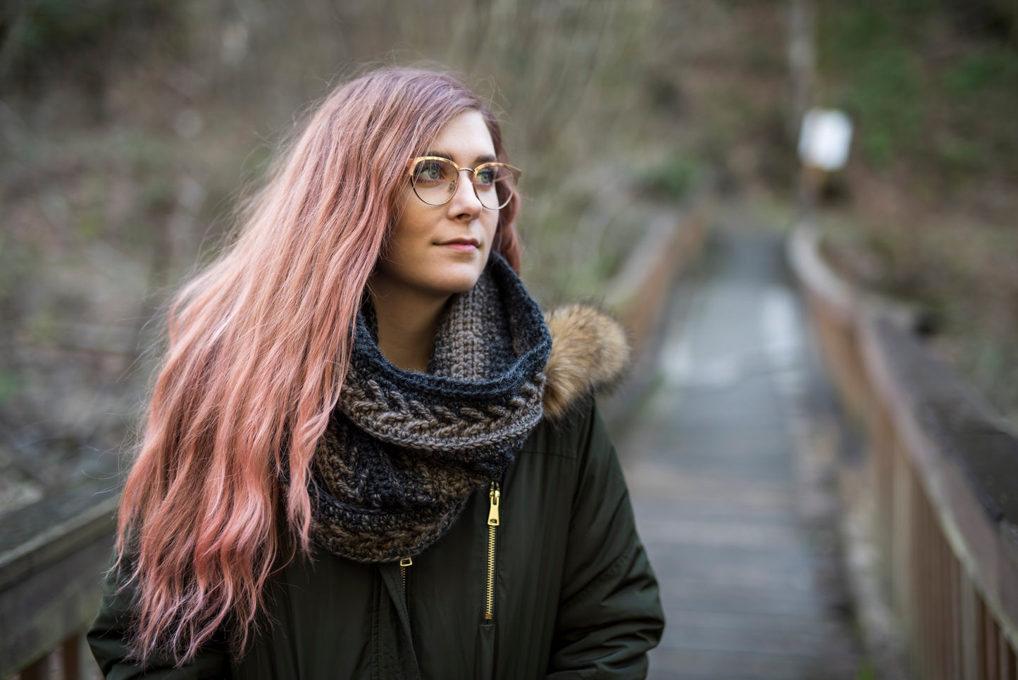 Crochet Pattern: The Savannah Sparrow Cowl