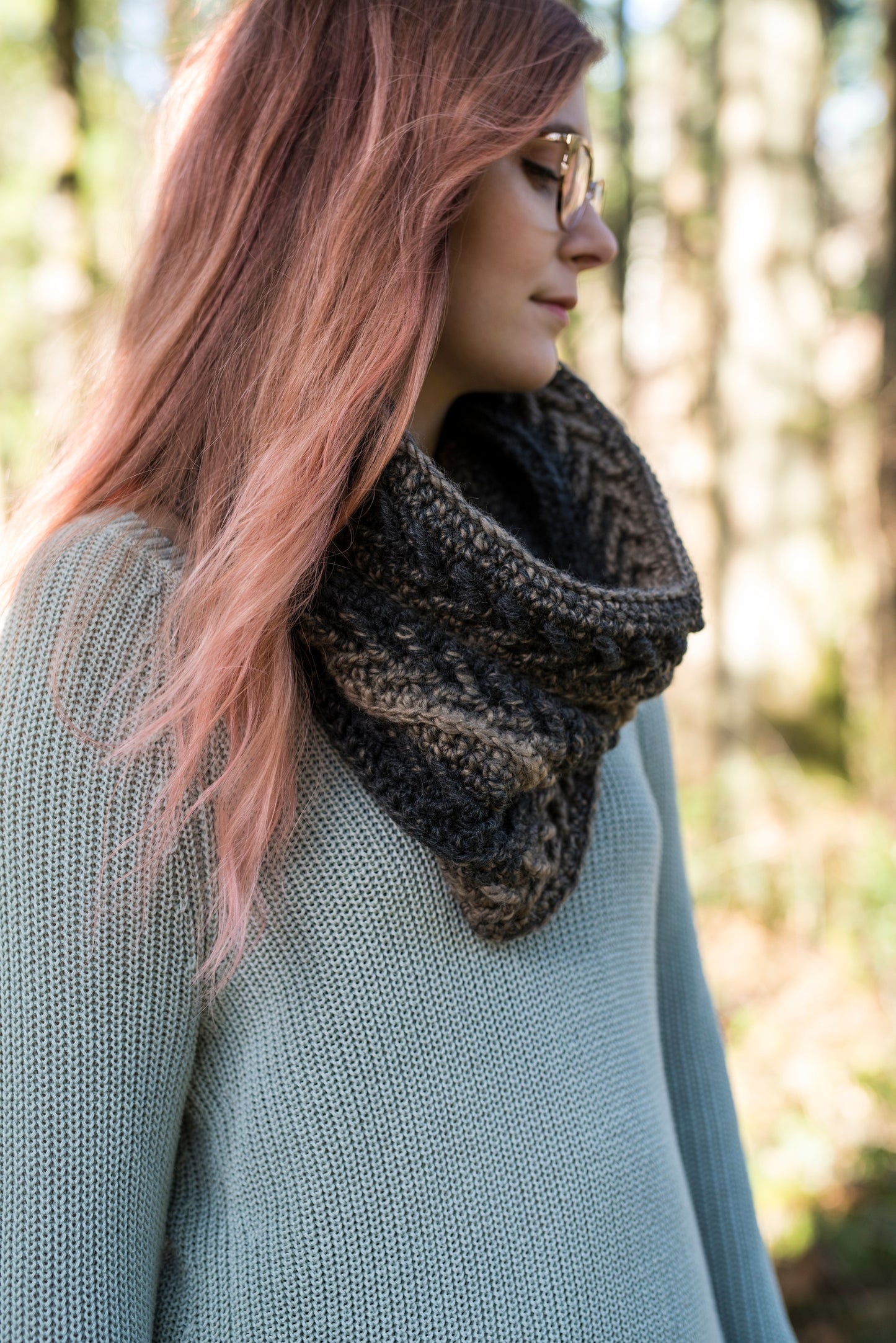 Crochet Pattern: The Savannah Sparrow Cowl