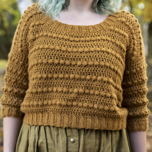 Crochet Pattern: The Goldfinch Sweater