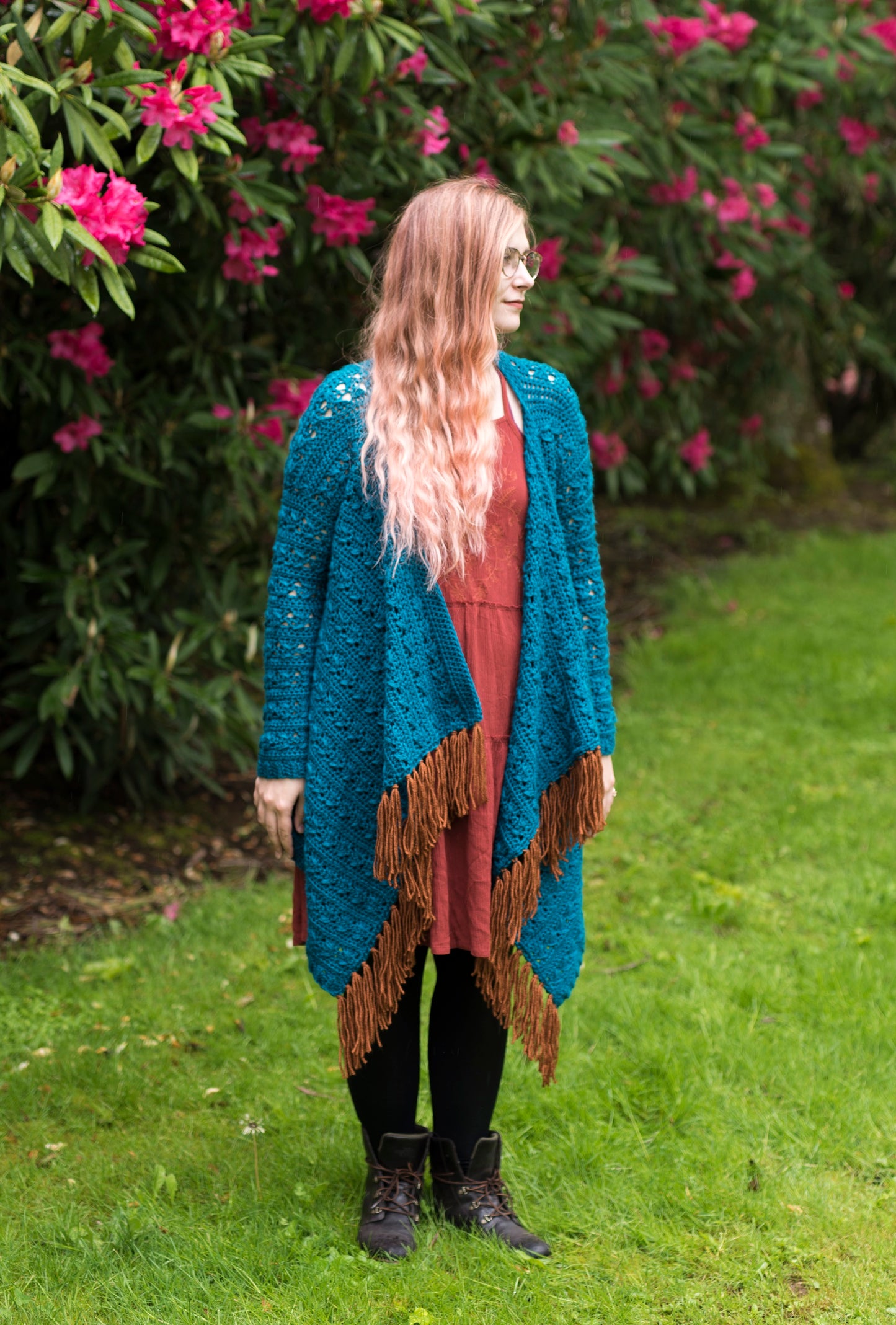 Crochet Pattern: The Kingfisher Cardigan