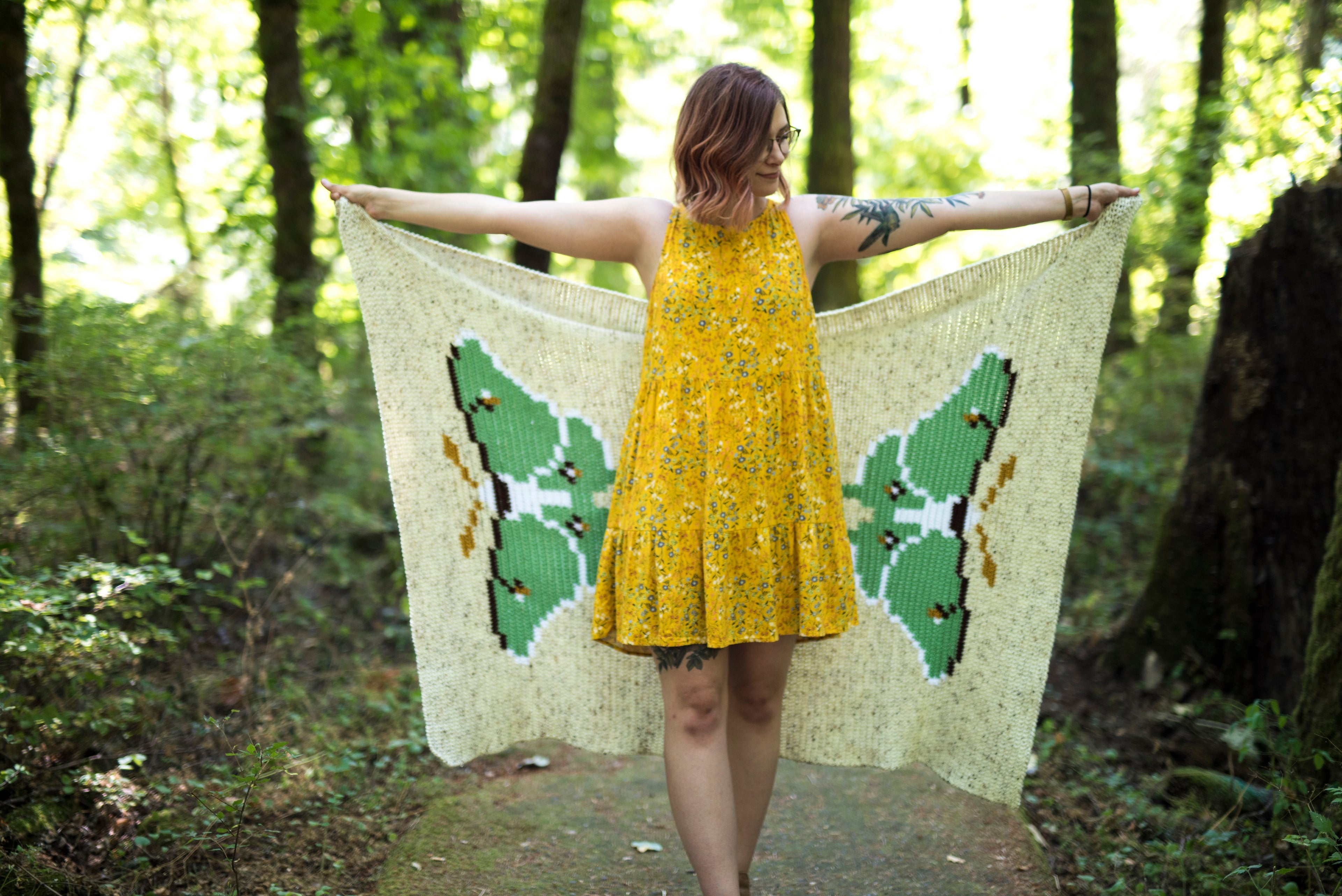 Crochet Pattern: The Luna Blanket