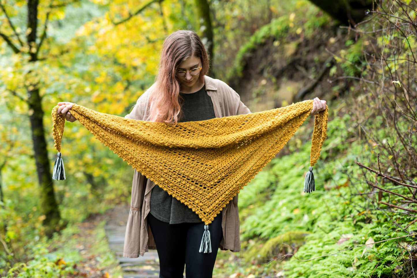Crochet Pattern: The Meadowlark Scarf