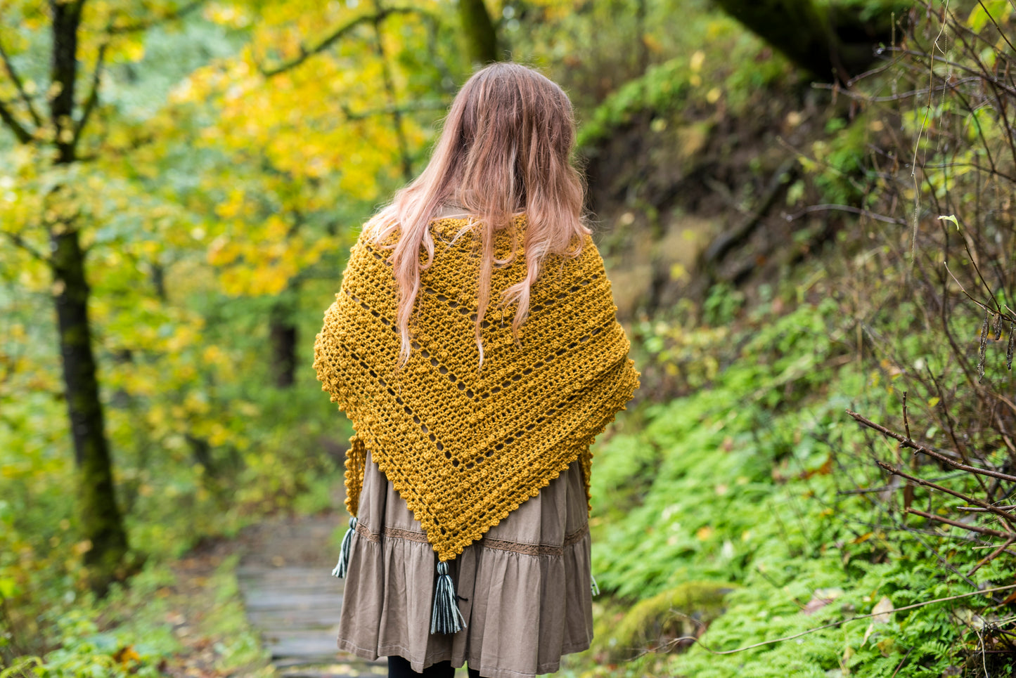 Crochet Pattern: The Meadowlark Scarf