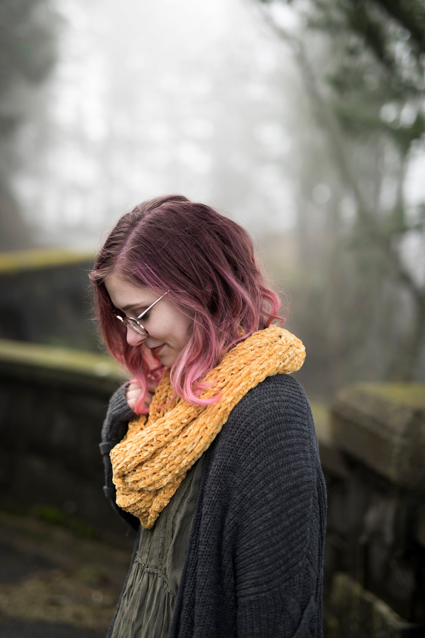 Crochet Pattern: The Mockingbird Infinity Scarf