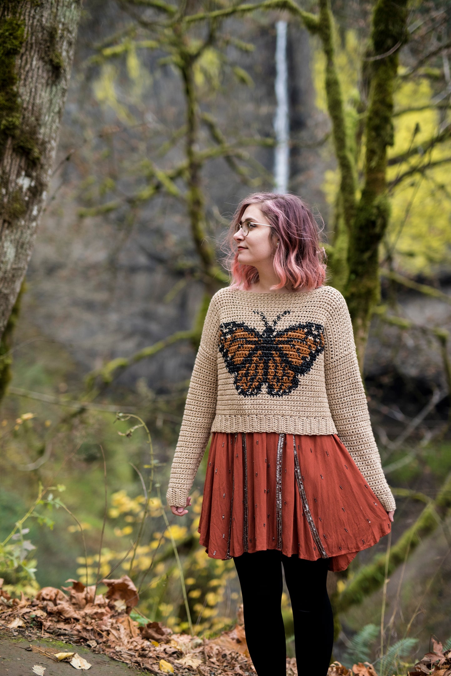 Crochet Pattern: The Monarch Sweater