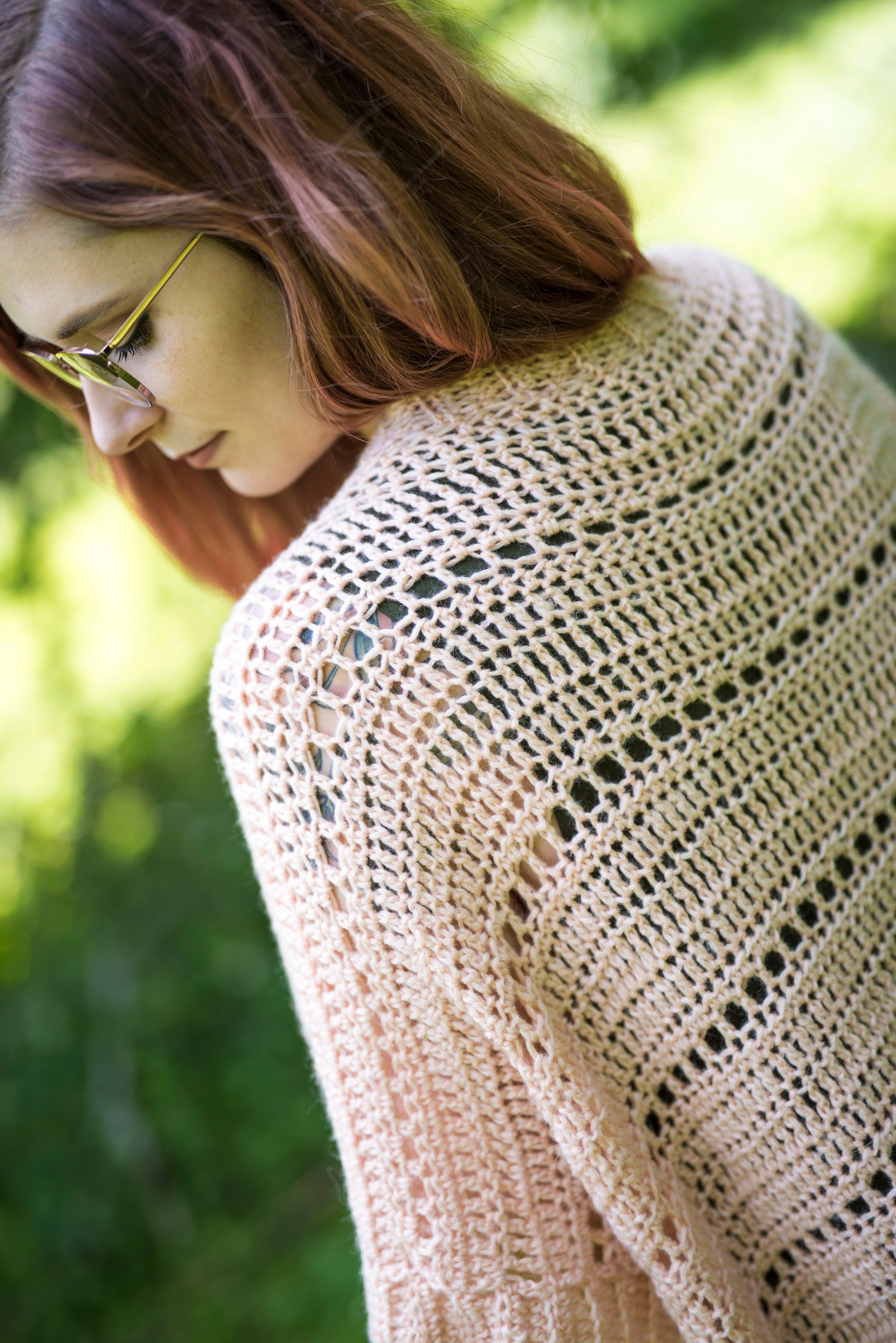 Crochet Pattern: The Rosefinch Cardigan