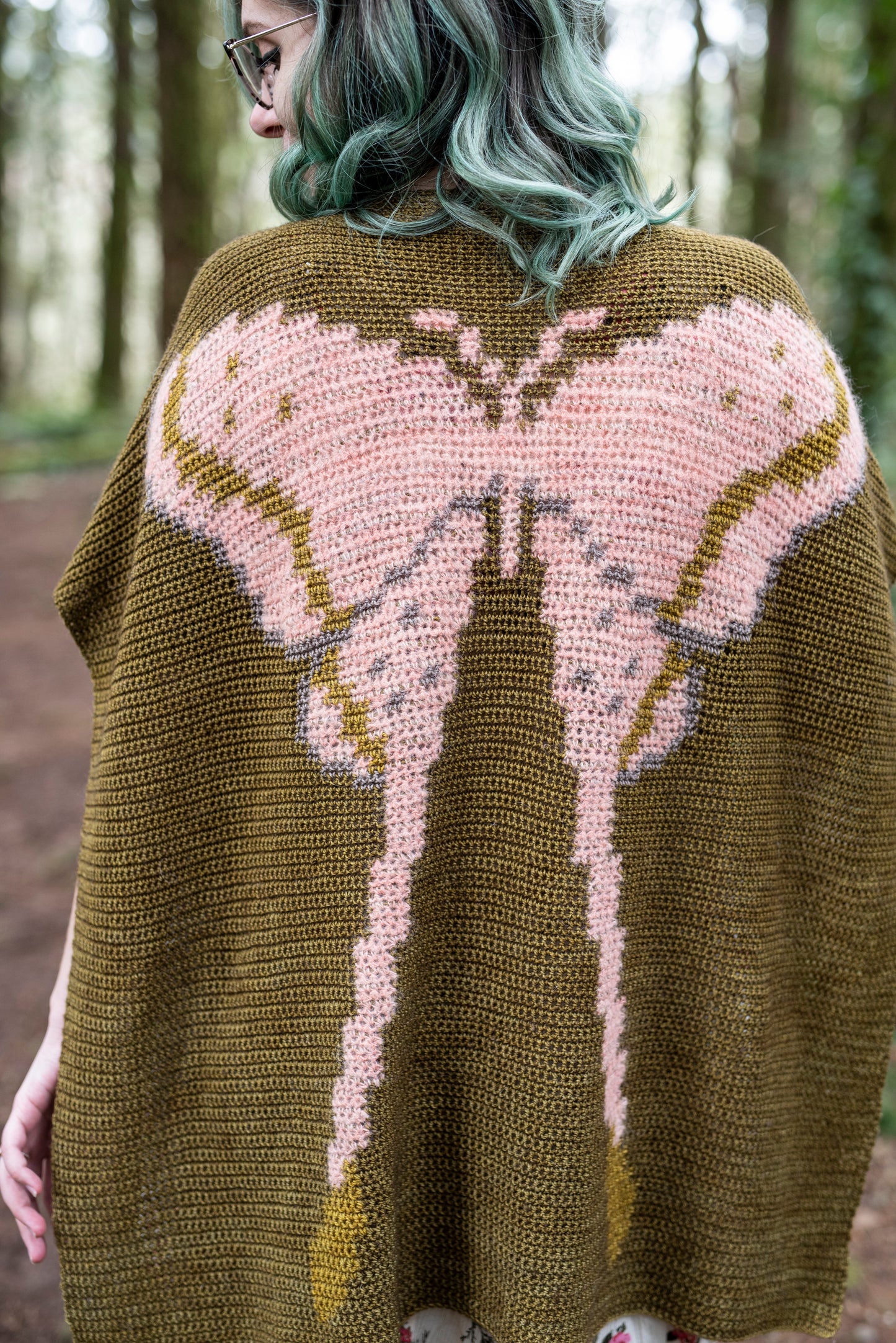 Crochet Pattern: The Silk Moth Ruana