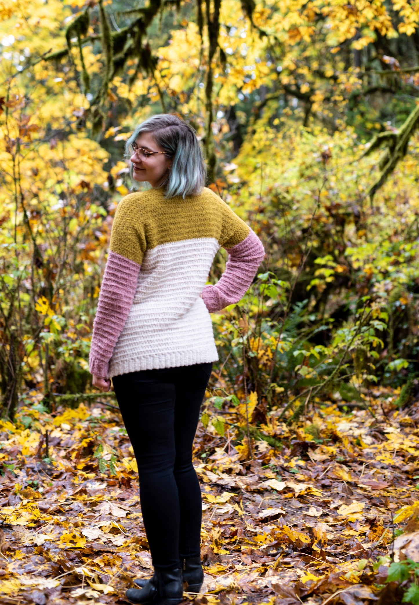 Crochet Pattern: The Spoonbill Sweater