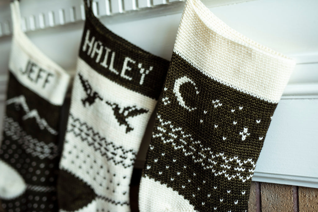 Crochet Pattern: The Forest Fair Isle Stocking