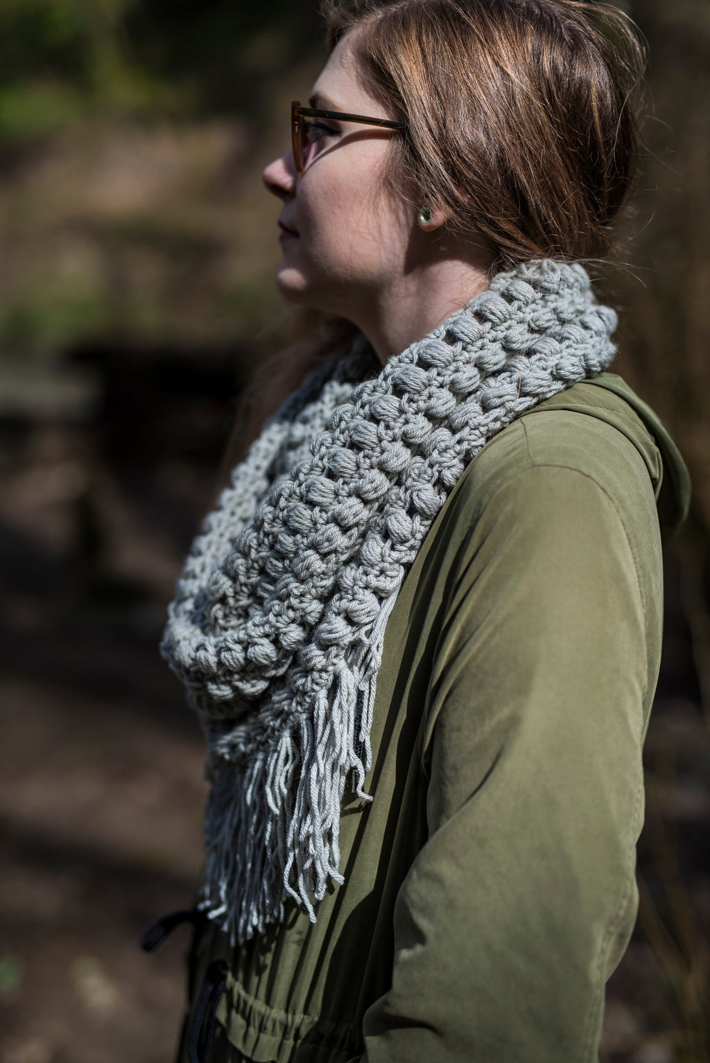 Crochet Pattern: The Wren Infinity Scarf